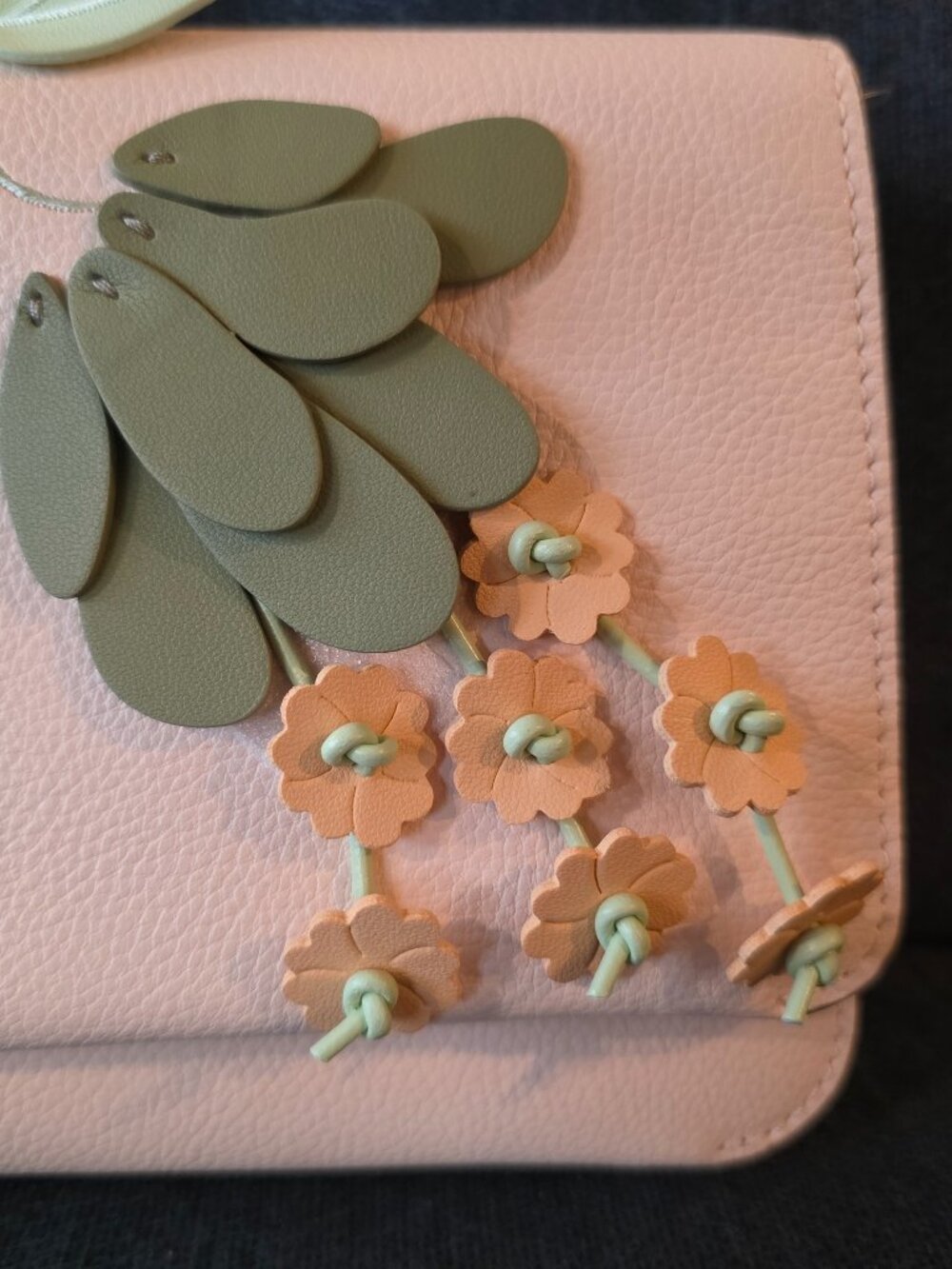 🌸 Kate Spade New York Pink Floral Appliqué Bag NWT 🌸 - Picture 3 of 8
